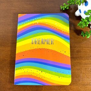 Rainbow Dreamer Notebook Journal Lined Pages 6x8 inches